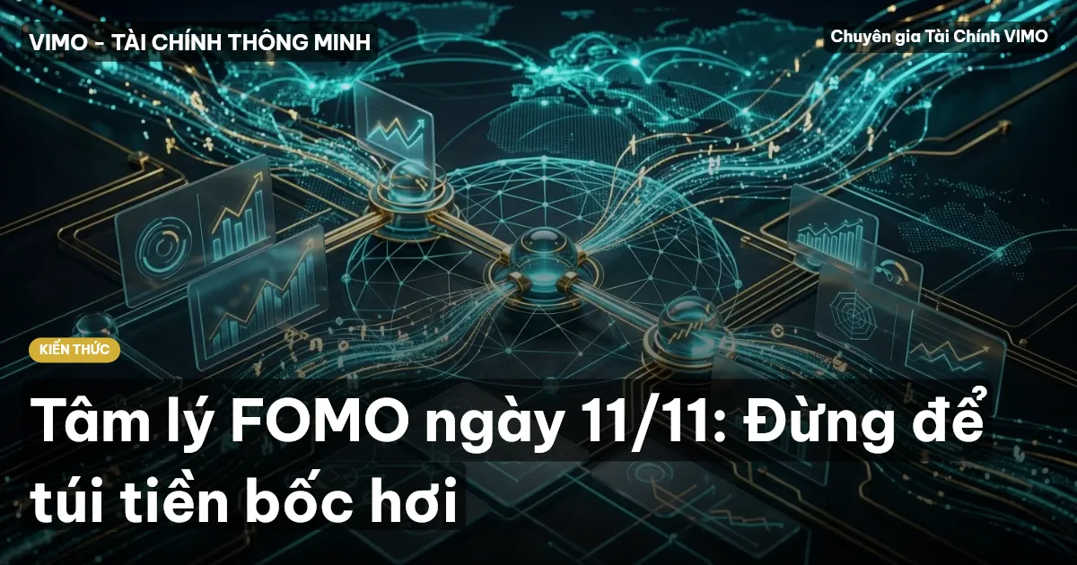 Tâm lý FOMO ngày 11/11: Đừng để túi tiền bốc hơi