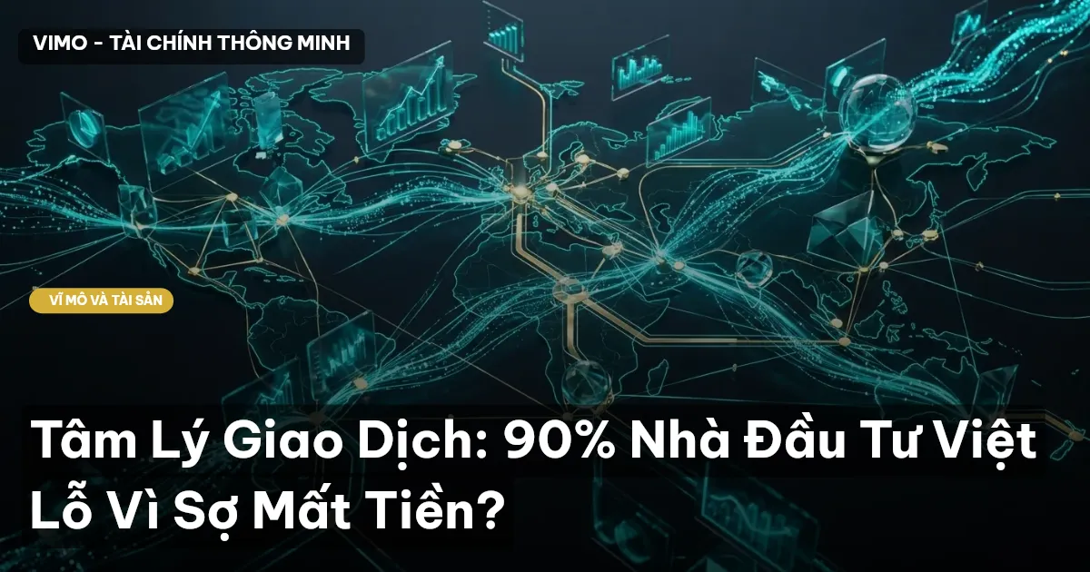 Tâm Lý Giao Dịch: 90% Nhà Đầu Tư Việt Lỗ Vì Sợ Mất Tiền?