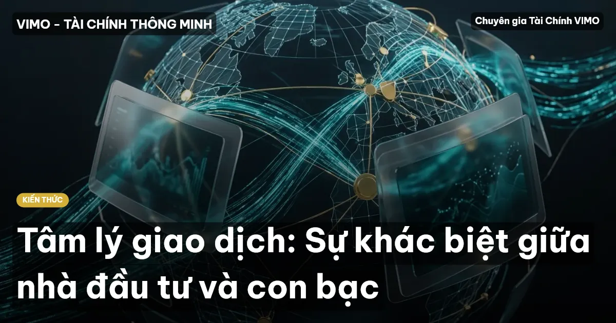 Tâm lý giao dịch: Sự khác biệt giữa nhà đầu tư và con bạc