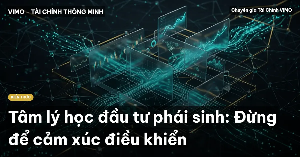 Tâm lý học đầu tư phái sinh: Đừng để cảm xúc điều khiển
