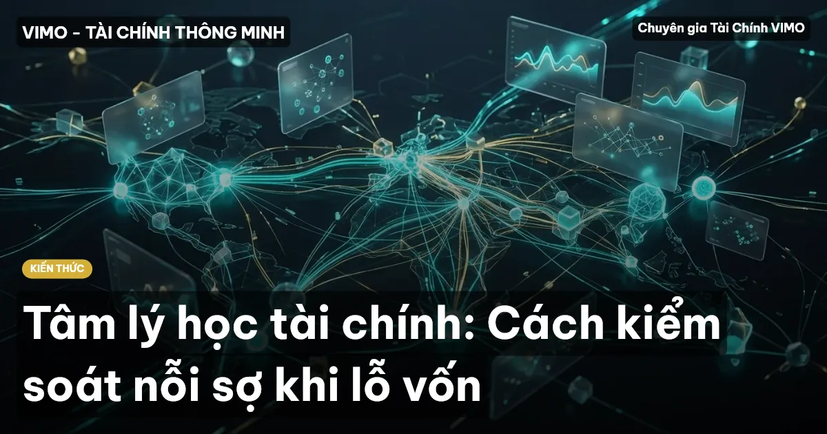 Tâm lý học tài chính: Cách kiểm soát nỗi sợ khi lỗ vốn
