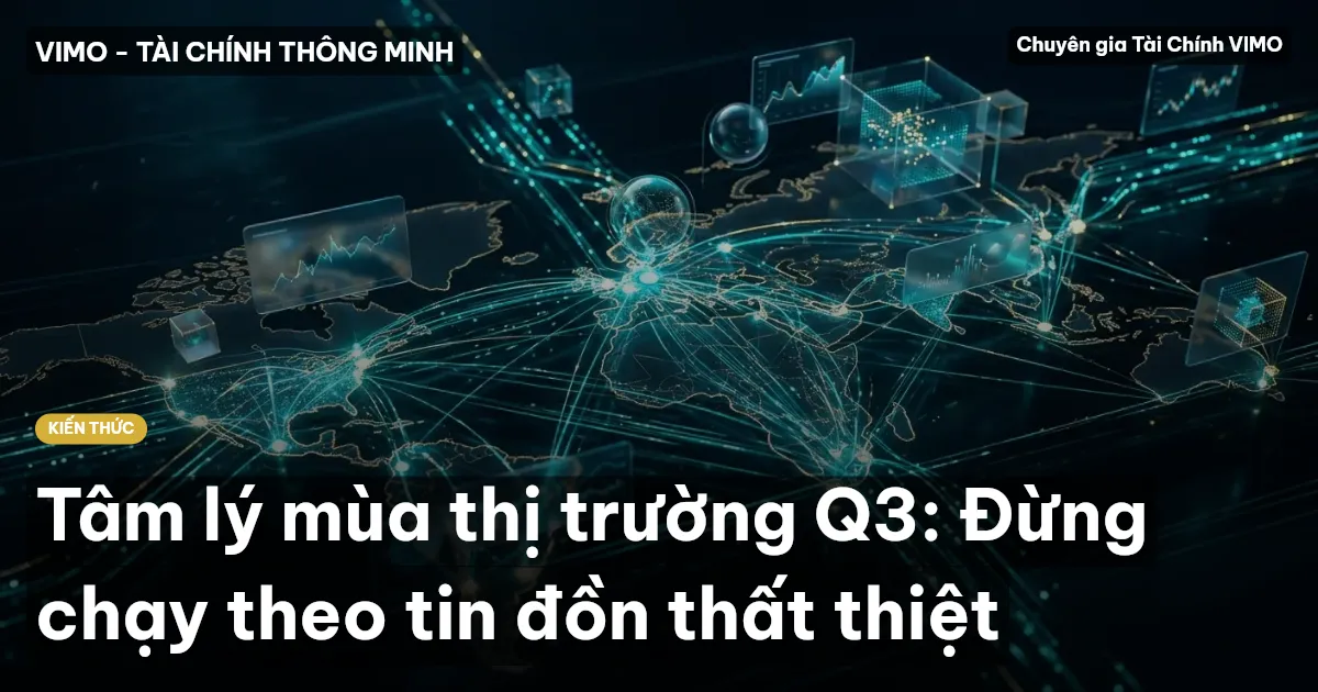 Tâm lý mùa thị trường Q3: Đừng chạy theo tin đồn thất thiệt