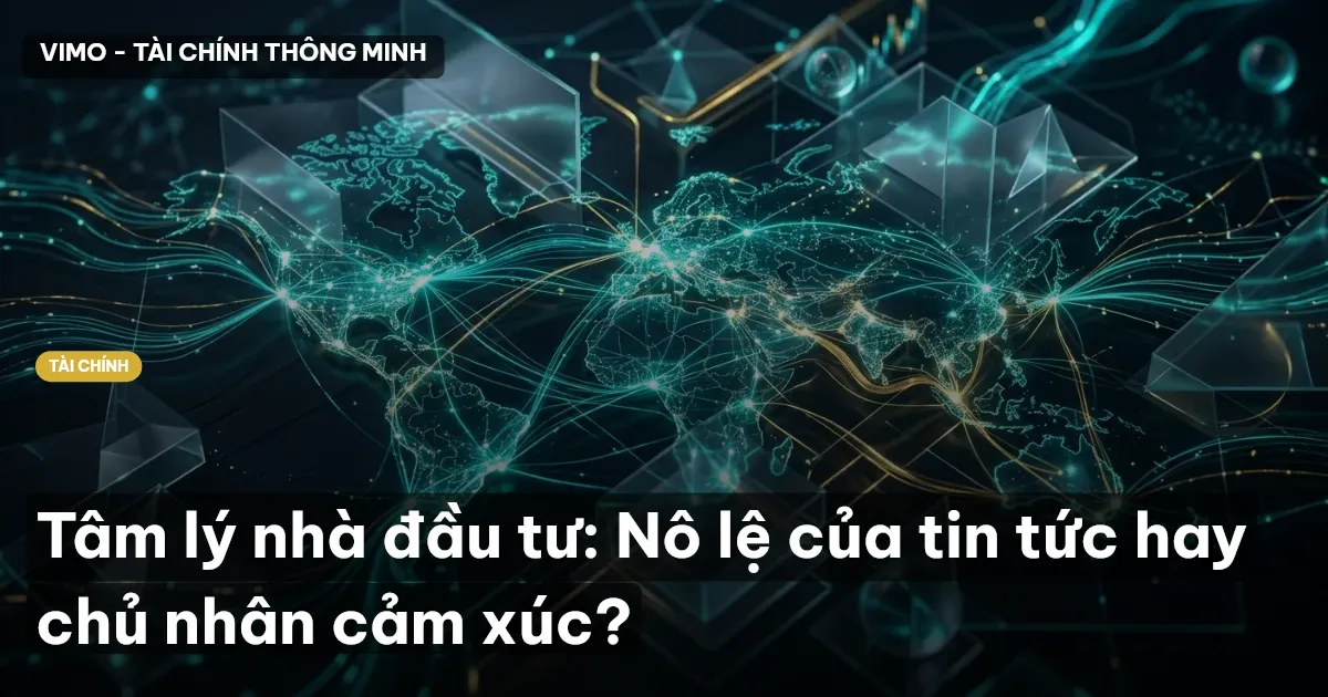 Tâm lý nhà đầu tư: Nô lệ của tin tức hay chủ nhân cảm xúc?
