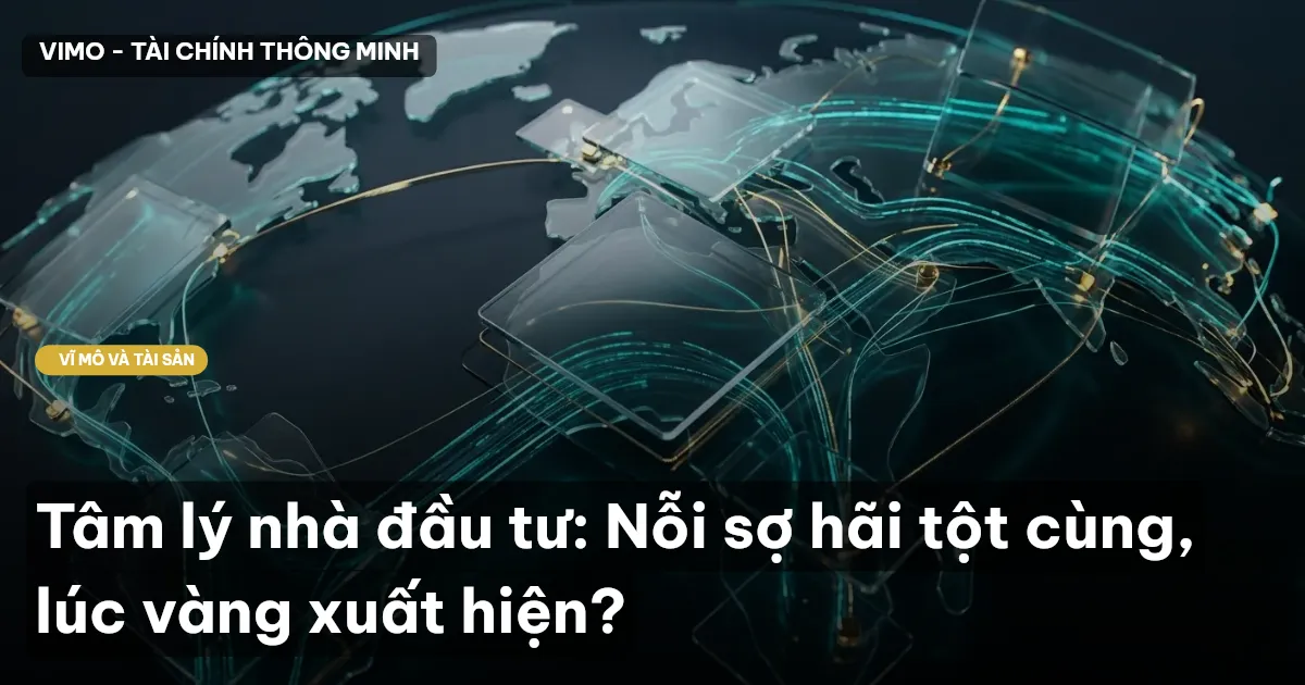 Tâm lý nhà đầu tư: Nỗi sợ hãi tột cùng, lúc vàng xuất hiện?