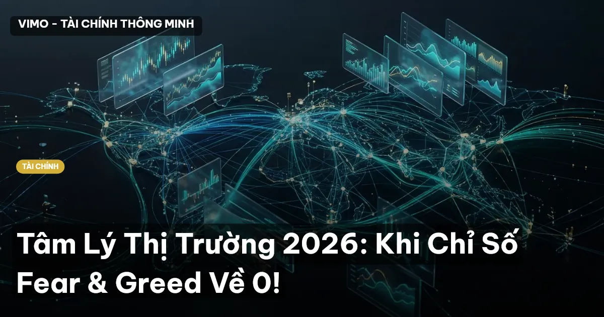 Tâm Lý Thị Trường 2026: Khi Chỉ Số Fear & Greed Về 0!
