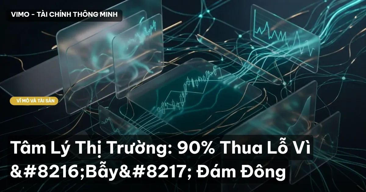 Tâm Lý Thị Trường: 90% Thua Lỗ Vì 'Bẫy' Đám Đông