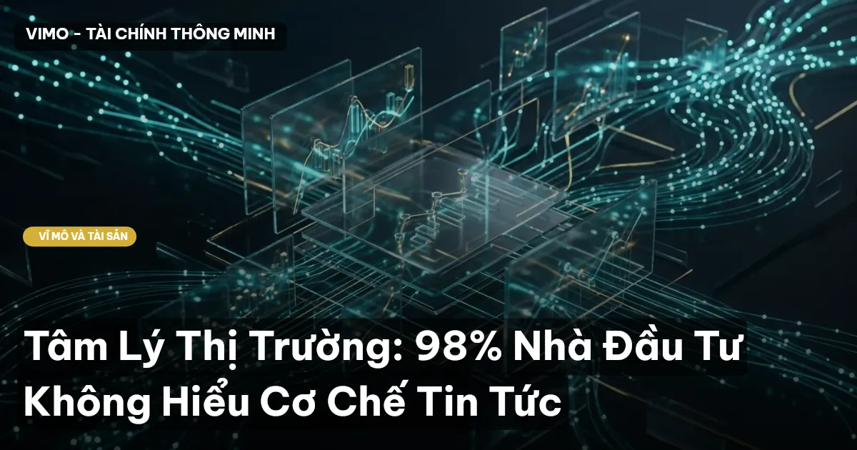 Tâm Lý Thị Trường: 98% Nhà Đầu Tư Không Hiểu Cơ Chế Tin Tức