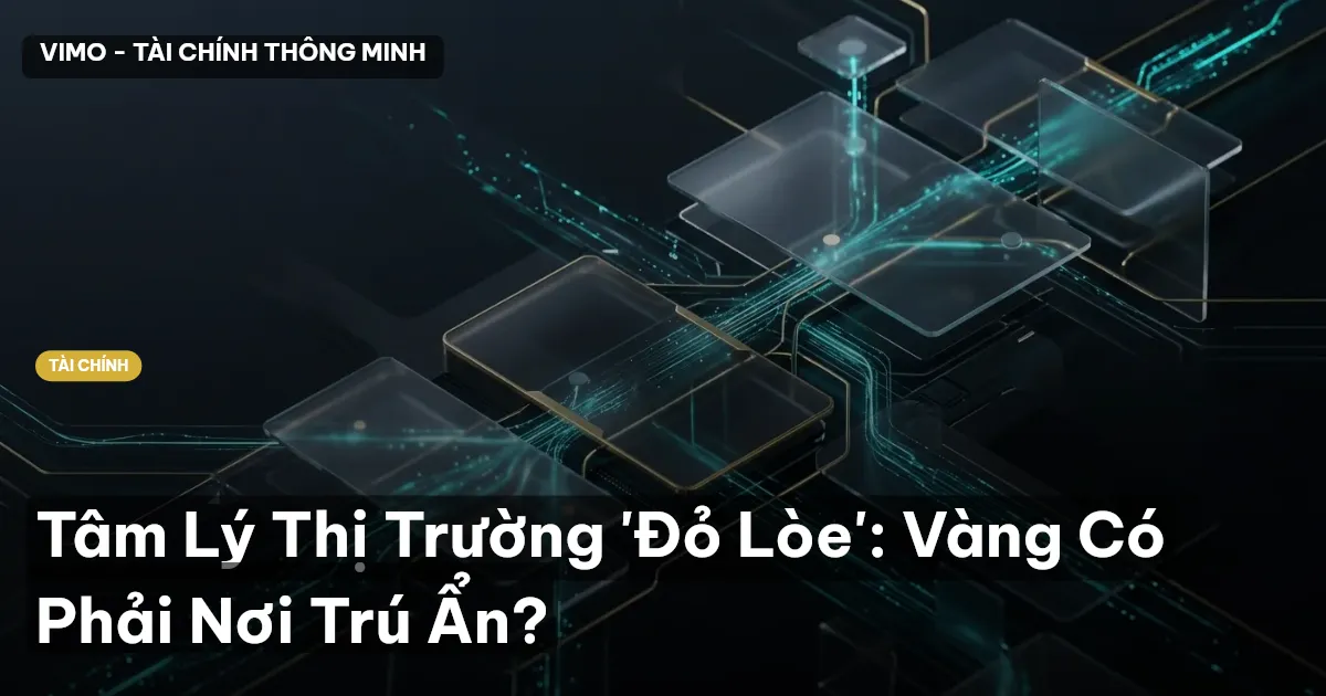 Tâm Lý Thị Trường 'Đỏ Lòe': Vàng Có Phải Nơi Trú Ẩn?