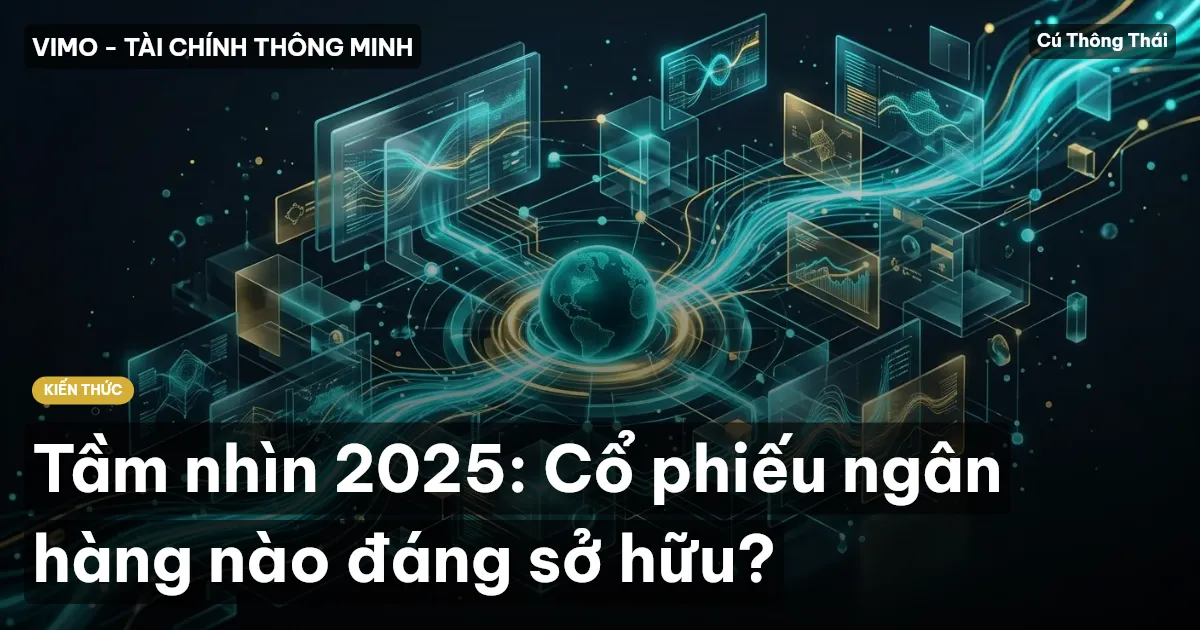Tầm nhìn 2025: Cổ phiếu ngân hàng nào đáng sở hữu?