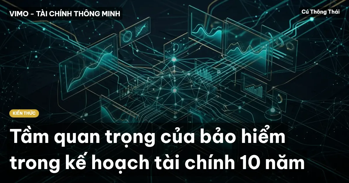 Tầm quan trọng của bảo hiểm trong kế hoạch tài chính 10 năm