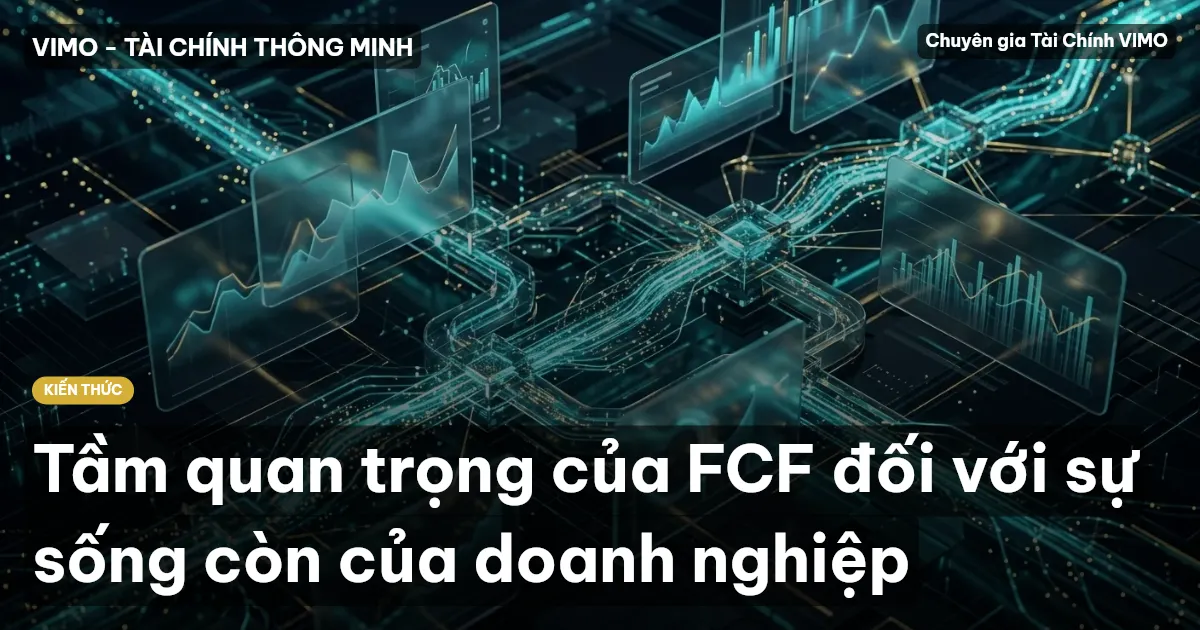 Tầm quan trọng của FCF đối với sự sống còn của doanh nghiệp