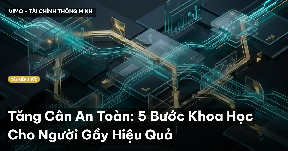 Tăng Cân An Toàn: 5 Bước Khoa Học Cho Người Gầy Hiệu Quả