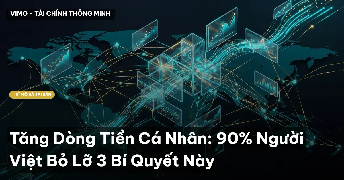 Tăng Dòng Tiền Cá Nhân: 90% Người Việt Bỏ Lỡ 3 Bí Quyết Này