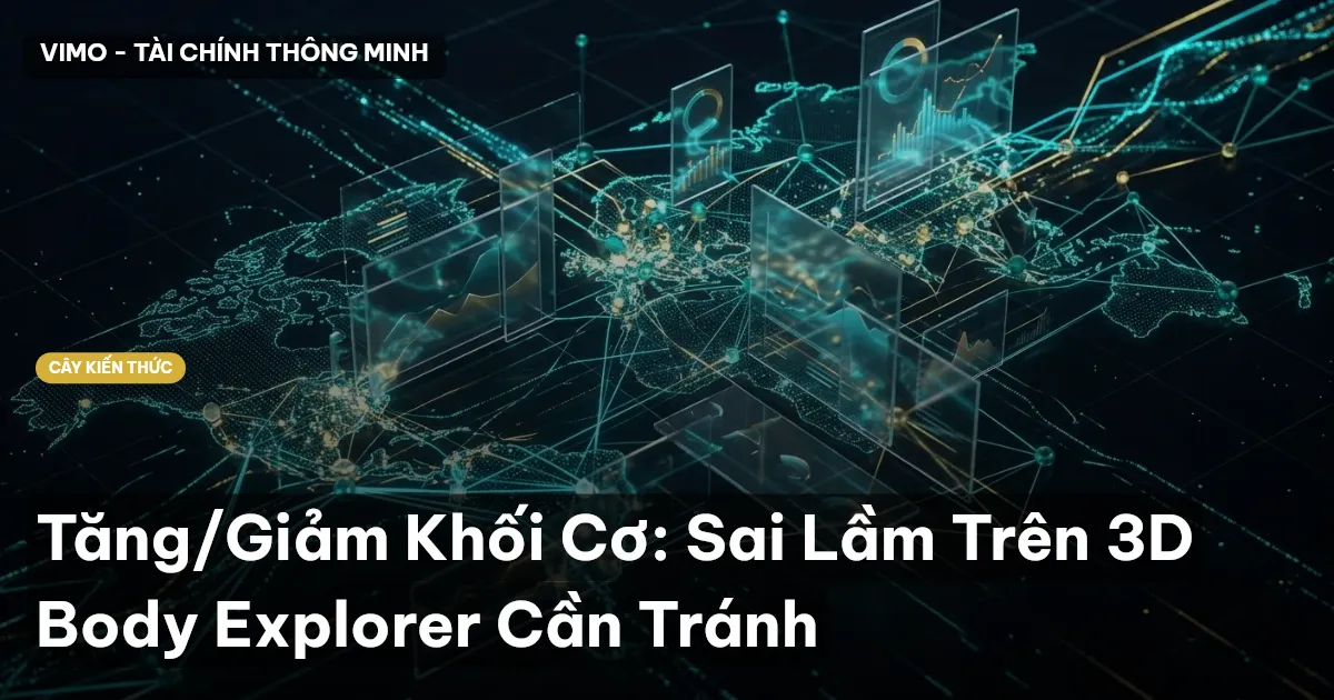 Tăng/Giảm Khối Cơ: Sai Lầm Trên 3D Body Explorer Cần Tránh