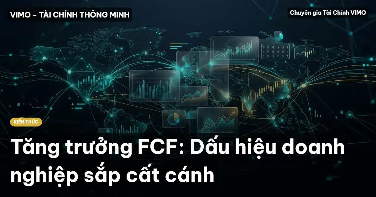 Tăng trưởng FCF: Dấu hiệu doanh nghiệp sắp cất cánh