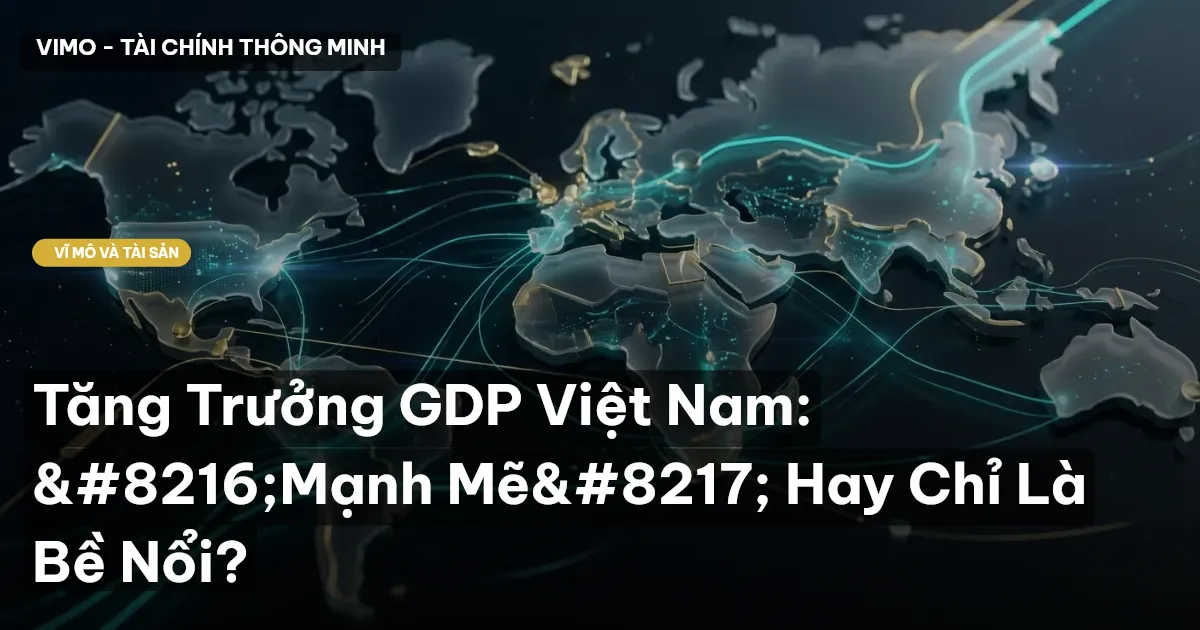 Tăng Trưởng GDP Việt Nam: ‘Mạnh Mẽ’ Hay Chỉ Là Bề Nổi?