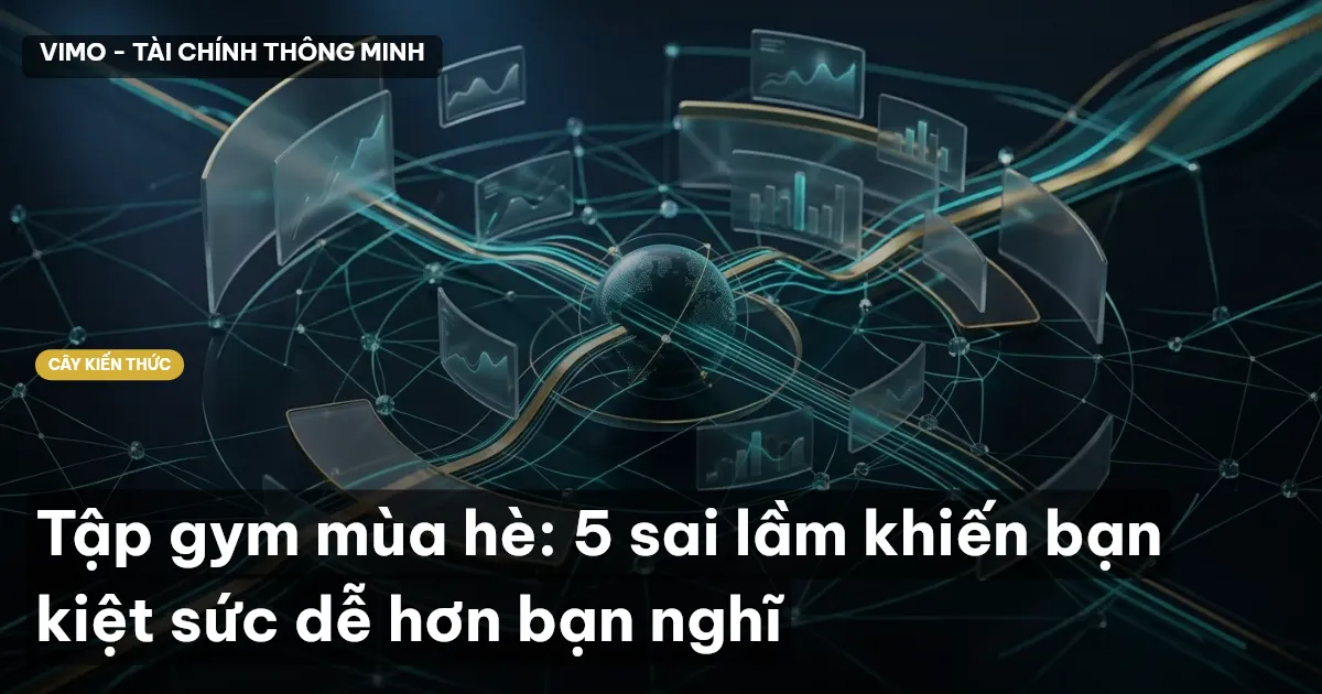 Tập gym mùa hè: 5 sai lầm khiến bạn kiệt sức dễ hơn bạn nghĩ