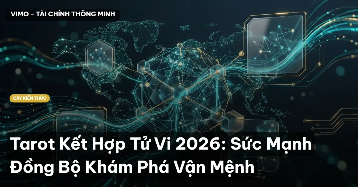 Tarot Kết Hợp Tử Vi 2026: Sức Mạnh Đồng Bộ Khám Phá Vận Mệnh