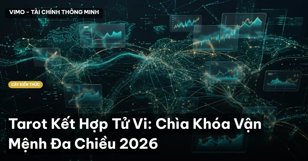 Tarot Kết Hợp Tử Vi: Chìa Khóa Vận Mệnh Đa Chiều 2026