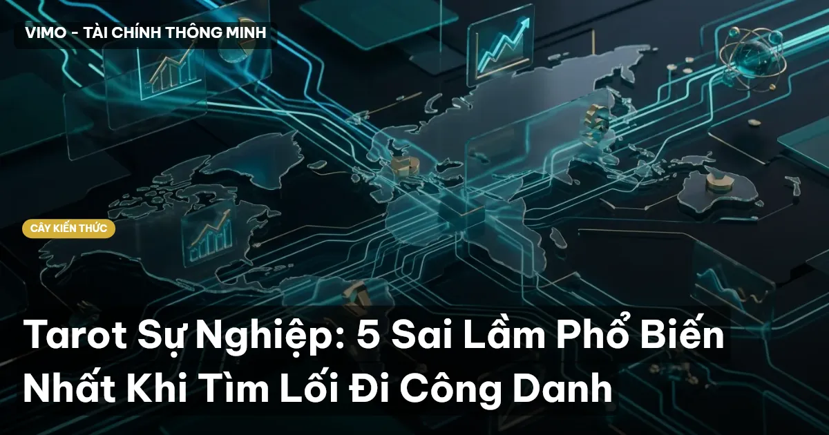 Tarot Sự Nghiệp: 5 Sai Lầm Phổ Biến Nhất Khi Tìm Lối Đi Công Danh