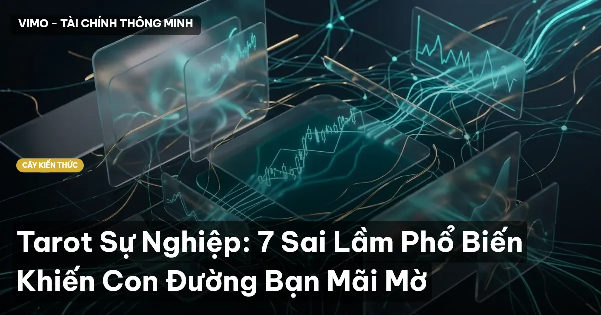 Tarot Sự Nghiệp: 7 Sai Lầm Phổ Biến Khiến Con Đường Bạn Mãi Mờ