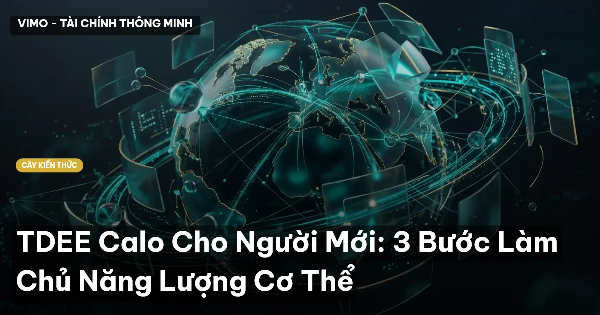 TDEE Calo Cho Người Mới: 3 Bước Làm Chủ Năng Lượng Cơ Thể