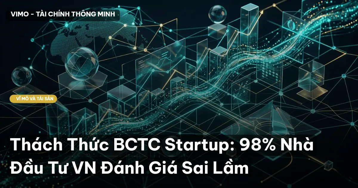 Thách Thức BCTC Startup: 98% Nhà Đầu Tư VN Đánh Giá Sai Lầm