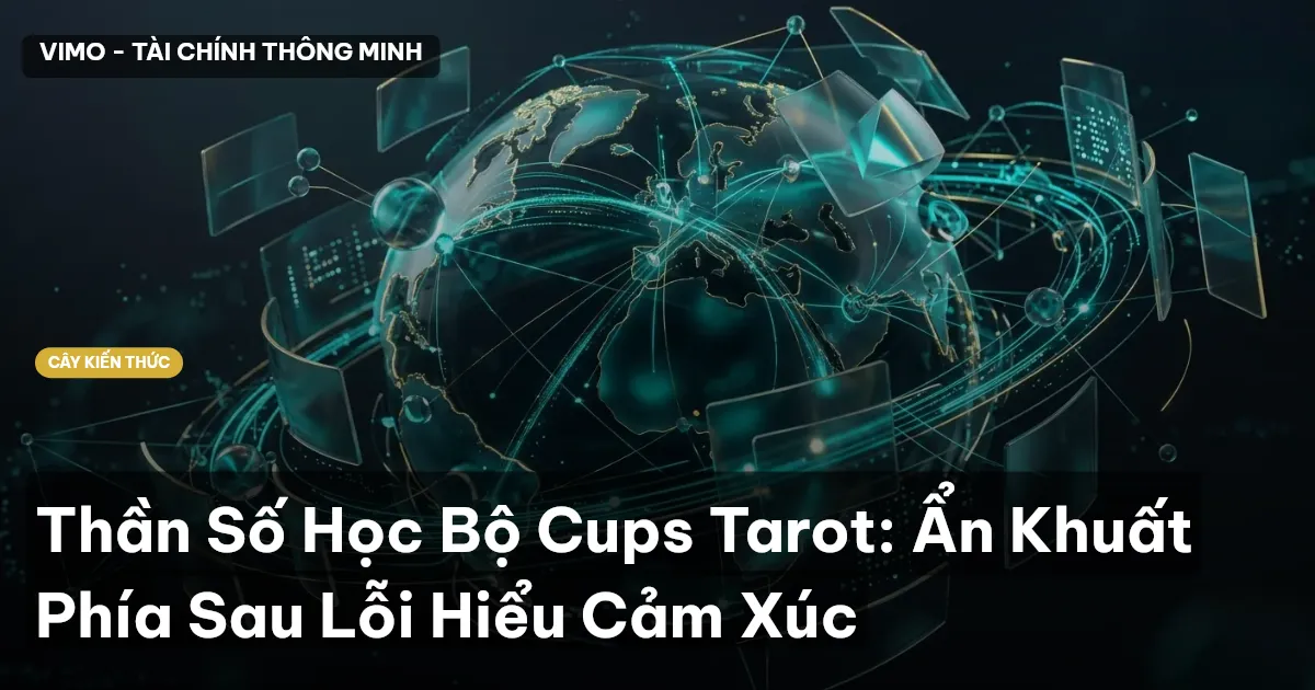 Thần Số Học Bộ Cups Tarot: Ẩn Khuất Phía Sau Lỗi Hiểu Cảm Xúc