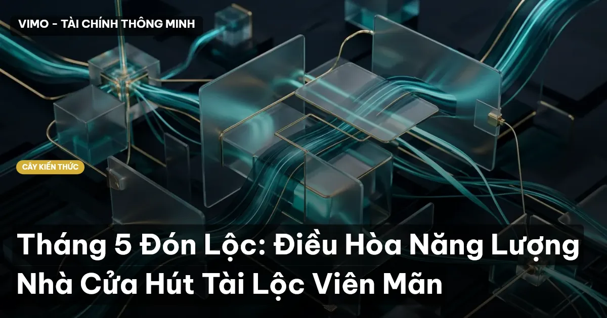 Tháng 5 Đón Lộc: Điều Hòa Năng Lượng Nhà Cửa Hút Tài Lộc Viên Mãn