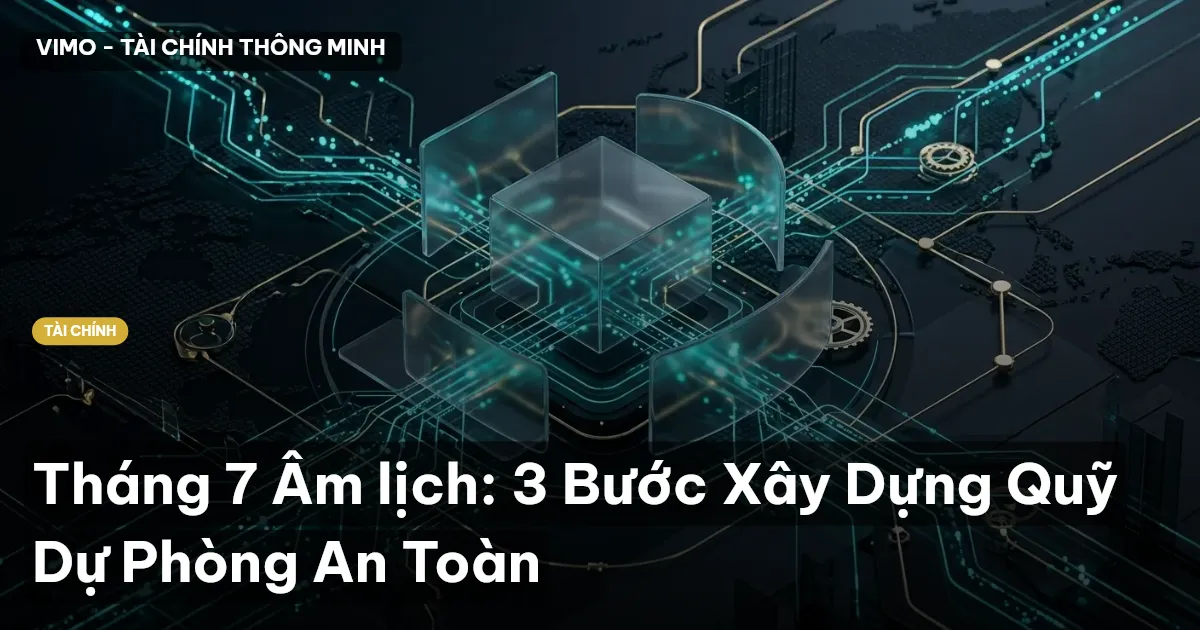 Tháng 7 Âm lịch: 3 Bước Xây Dựng Quỹ Dự Phòng An Toàn