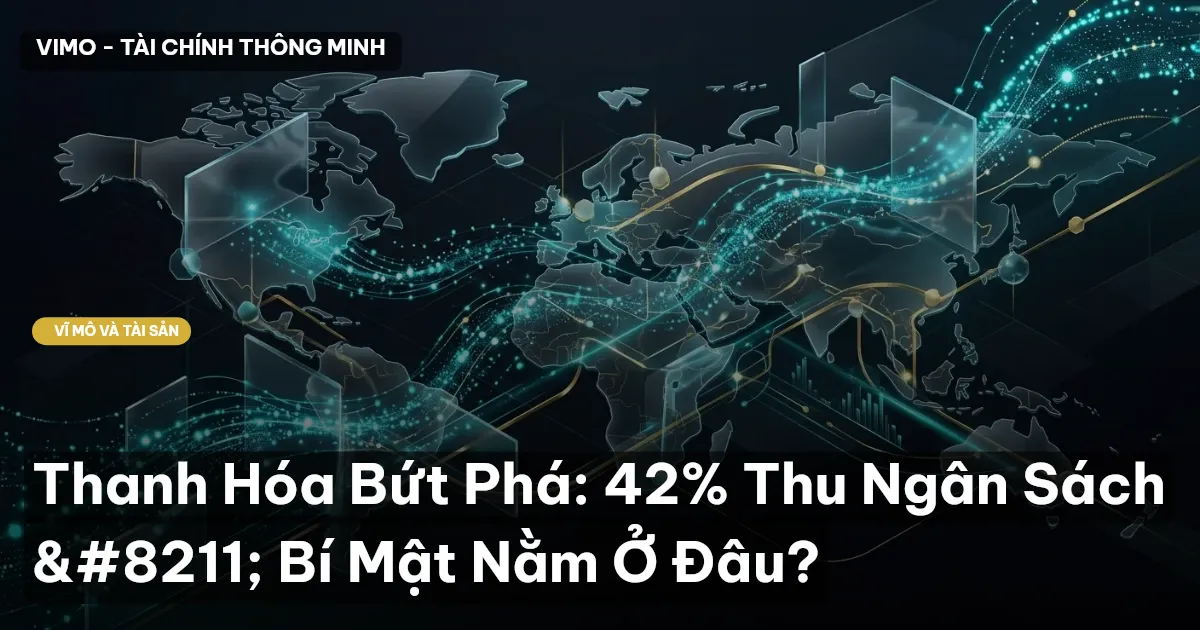 Thanh Hóa Bứt Phá: 42% Thu Ngân Sách – Bí Mật Nằm Ở Đâu?