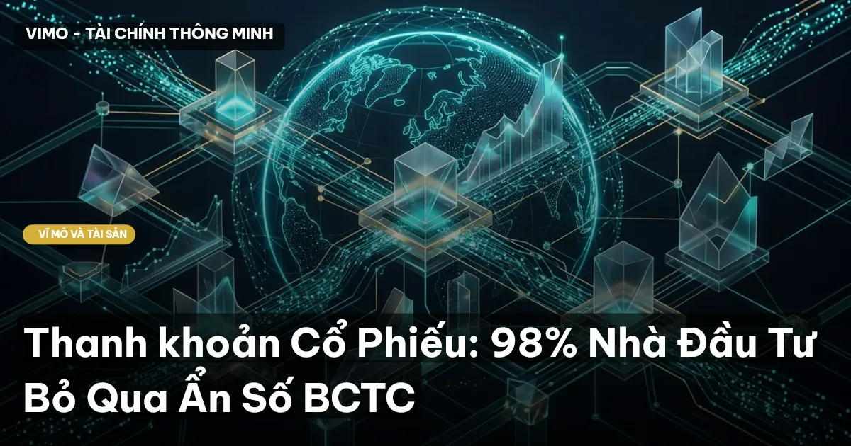 Thanh khoản Cổ Phiếu: 98% Nhà Đầu Tư Bỏ Qua Ẩn Số BCTC