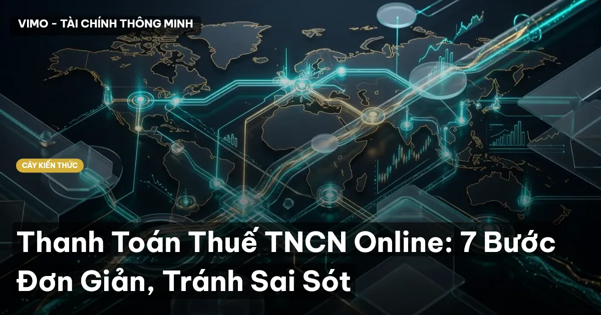 Thanh Toán Thuế TNCN Online: 7 Bước Đơn Giản, Tránh Sai Sót