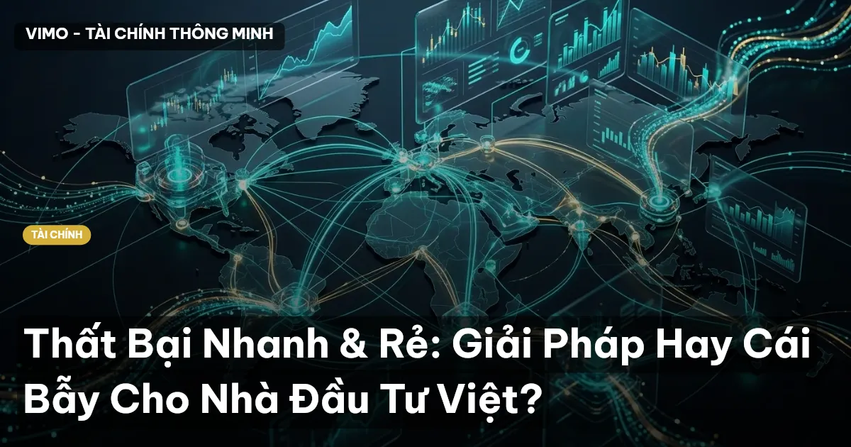 Thất Bại Nhanh & Rẻ: Giải Pháp Hay Cái Bẫy Cho Nhà Đầu Tư Việt?