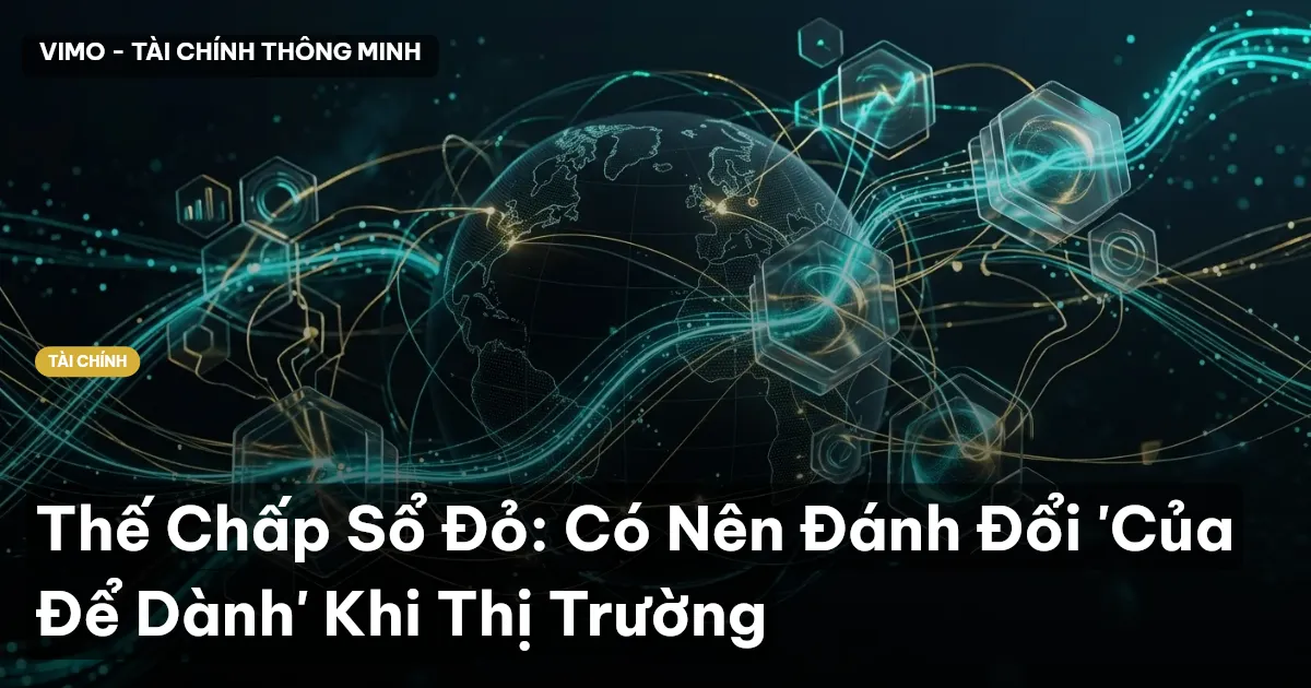 thế chấp sổ đỏ