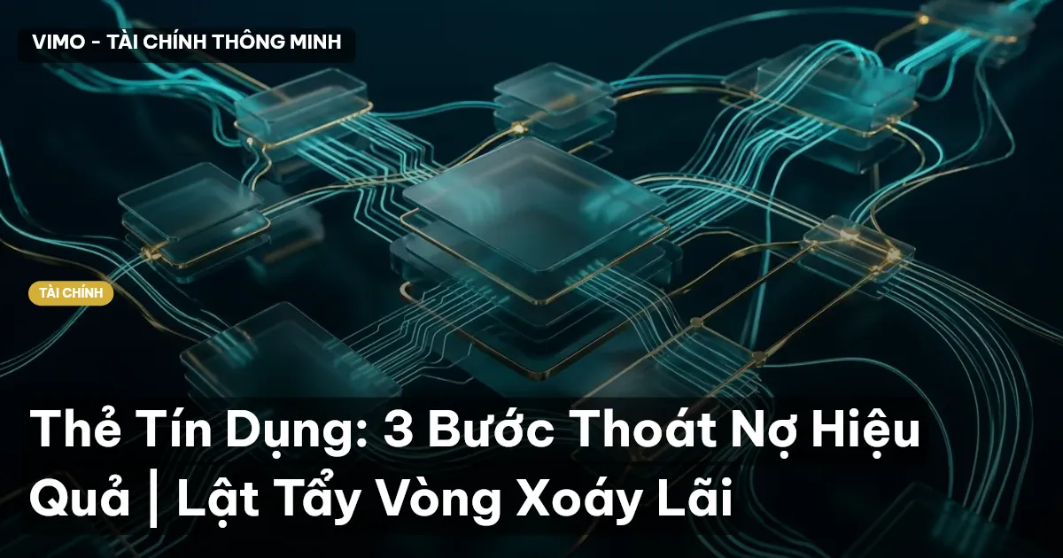 Thẻ Tín Dụng: 3 Bước Thoát Nợ Hiệu Quả | Lật Tẩy Vòng Xoáy Lãi