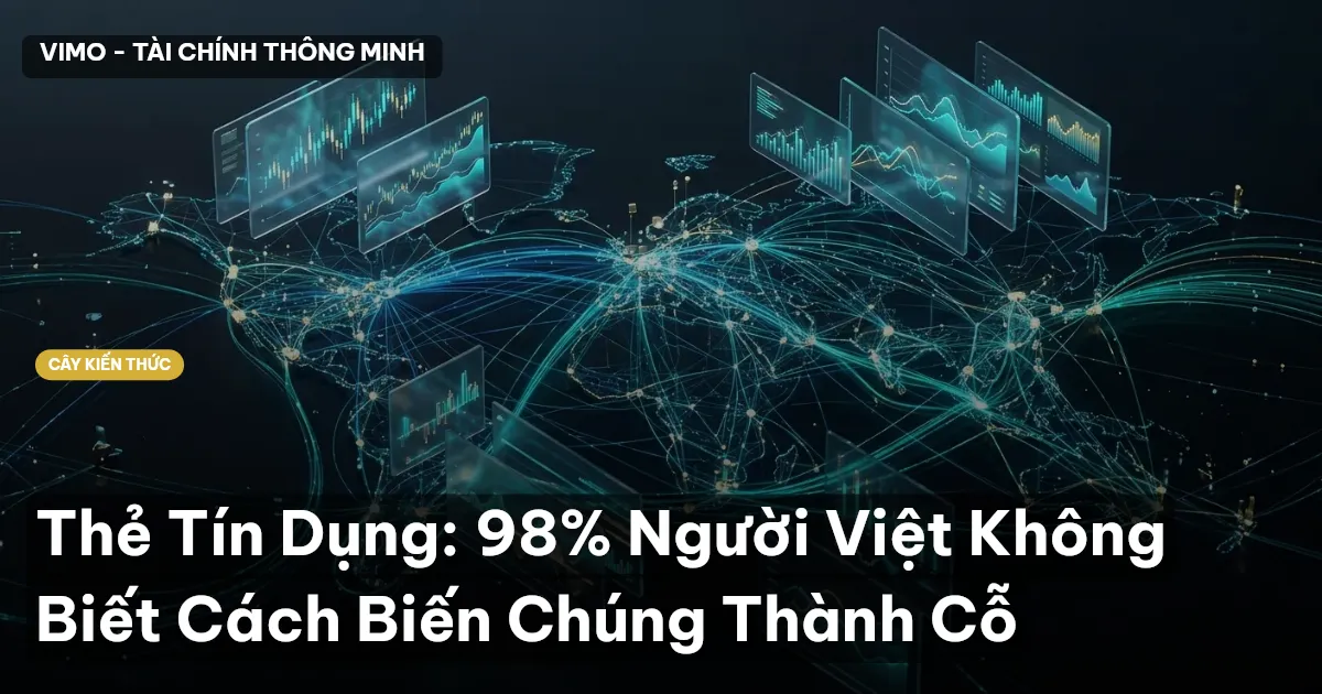 Thẻ Tín Dụng: 98% Người Việt Không Biết Cách Biến Chúng Thành Cỗ