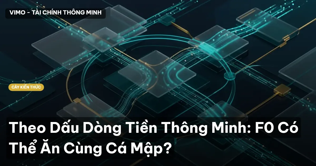 Theo Dấu Dòng Tiền Thông Minh: F0 Có Thể Ăn Cùng Cá Mập?