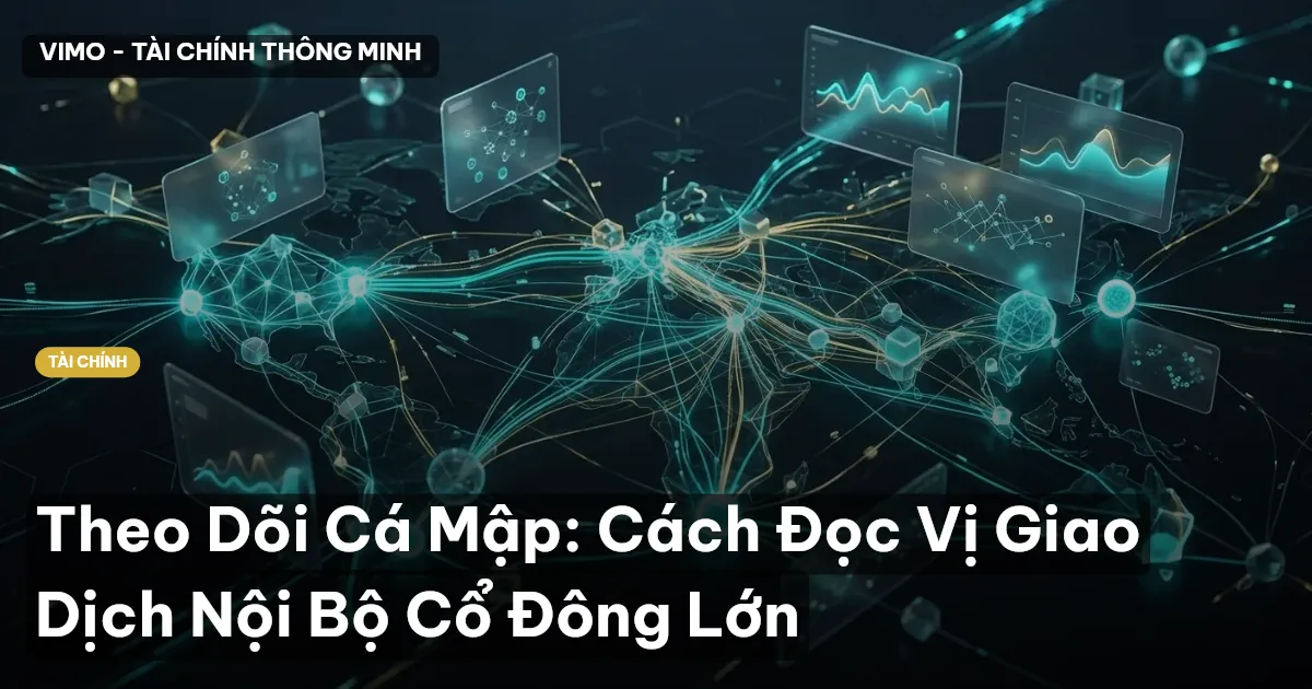 Theo Dõi Cá Mập: Cách Đọc Vị Giao Dịch Nội Bộ Cổ Đông Lớn