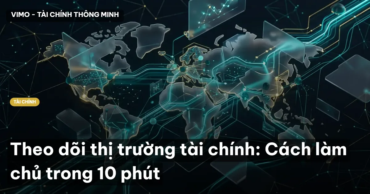 Theo dõi thị trường tài chính: Cách làm chủ trong 10 phút