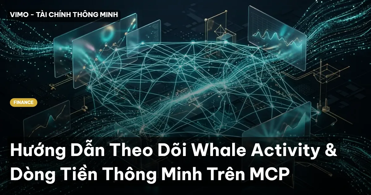 Hướng Dẫn Theo Dõi Whale Activity & Dòng Tiền Thông Minh Trên MCP
