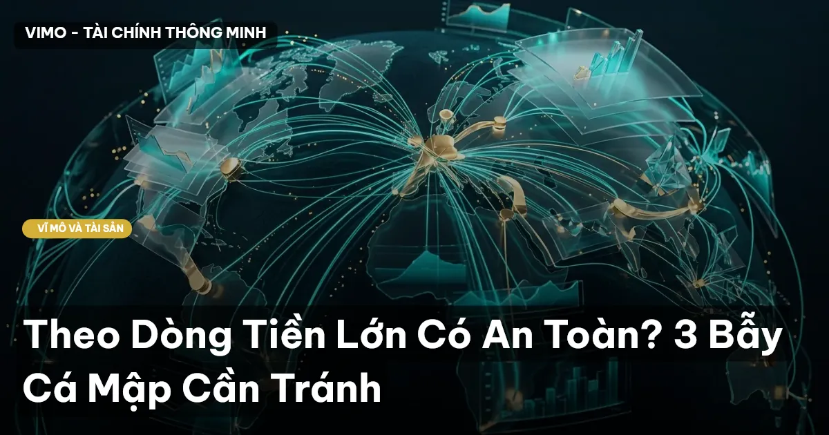Theo Dòng Tiền Lớn Có An Toàn? 3 Bẫy Cá Mập Cần Tránh