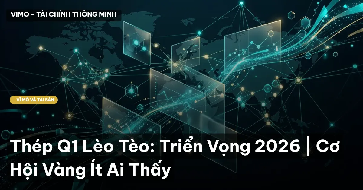 Thép Q1 Lèo Tèo: Triển Vọng 2026 | Cơ Hội Vàng Ít Ai Thấy