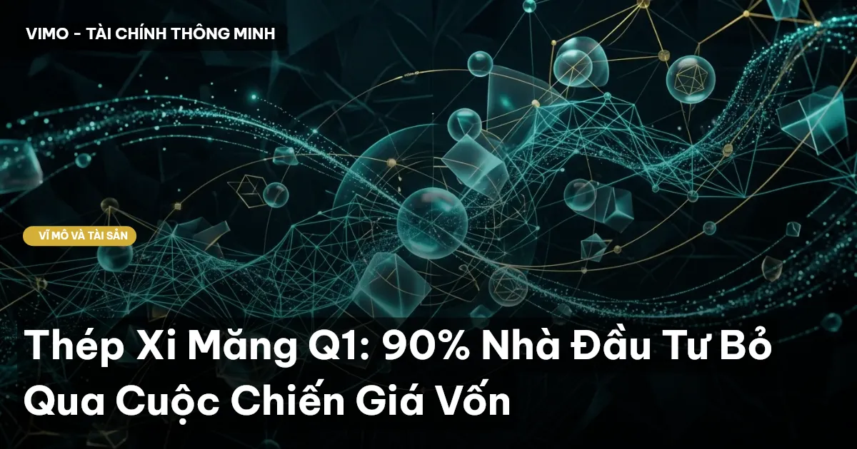 Thép Xi Măng Q1: 90% Nhà Đầu Tư Bỏ Qua Cuộc Chiến Giá Vốn