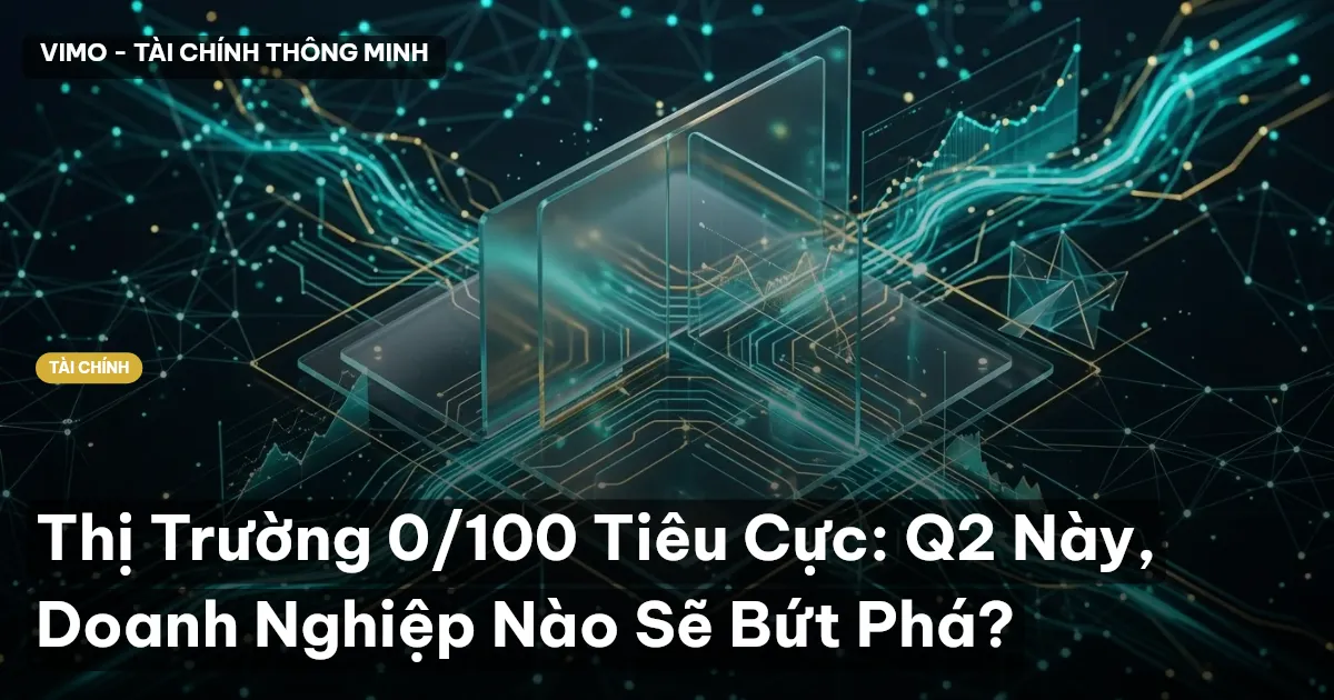 Thị Trường 0/100 Tiêu Cực: Q2 Này, Doanh Nghiệp Nào Sẽ Bứt Phá?