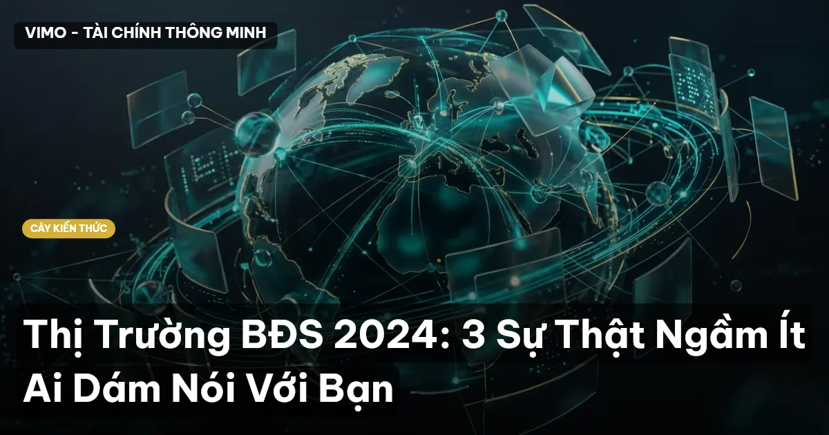 Thị Trường BĐS 2024: 3 Sự Thật Ngầm Ít Ai Dám Nói Với Bạn