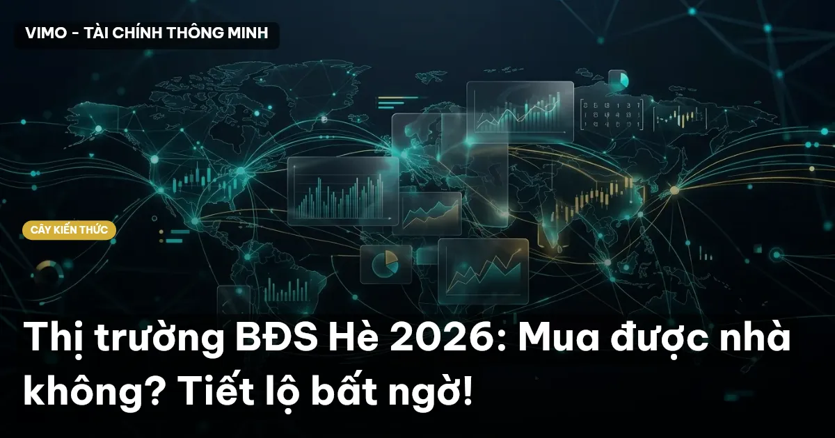Thị trường BĐS Hè 2026: Mua được nhà không? Tiết lộ bất ngờ!