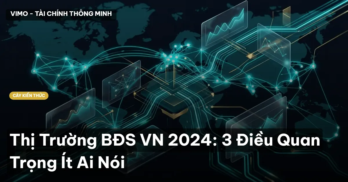Thị Trường BĐS VN 2024: 3 Điều Quan Trọng Ít Ai Nói