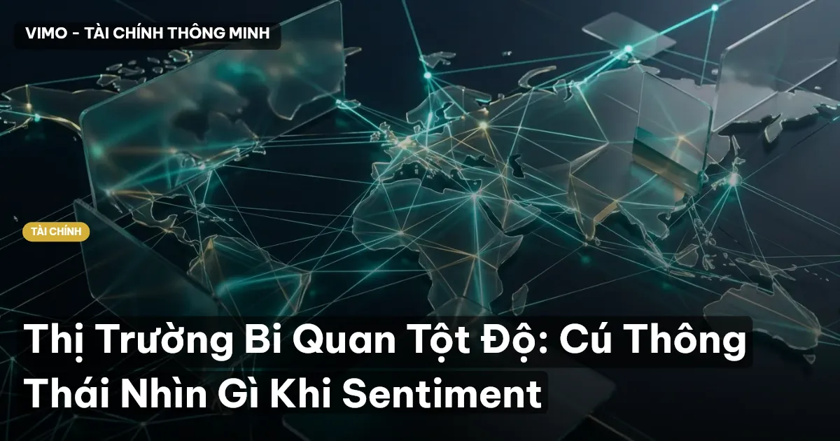 Thị Trường Bi Quan Tột Độ: Cú Thông Thái Nhìn Gì Khi Sentiment