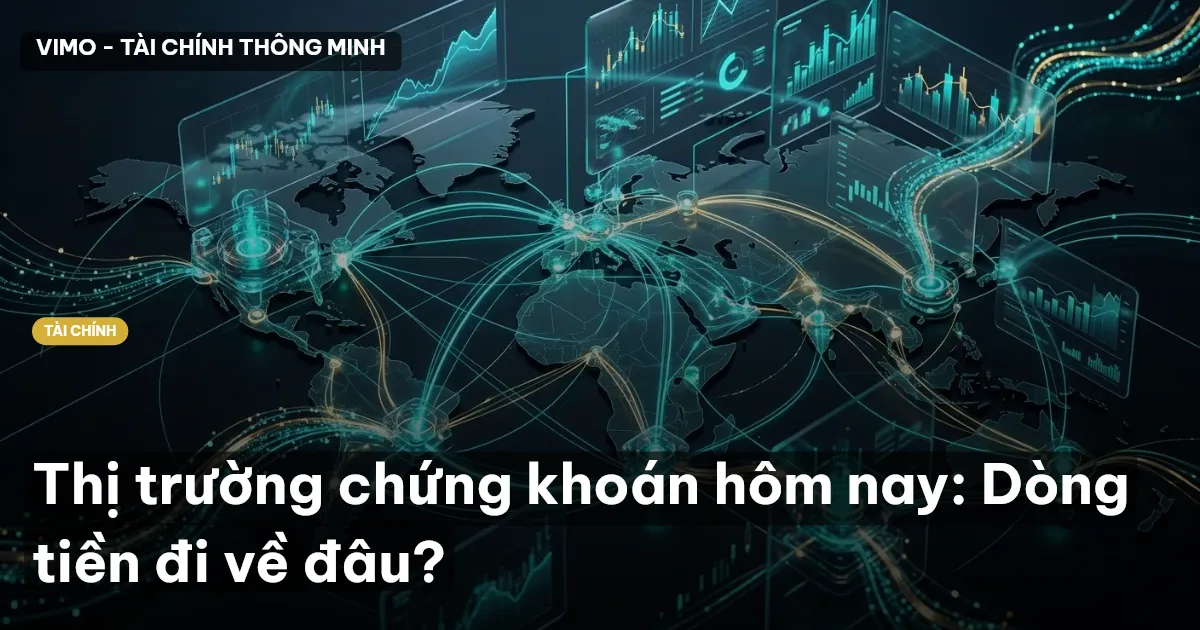 Thị trường chứng khoán hôm nay: Dòng tiền đi về đâu?